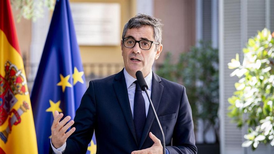 El ministro de Presidencia, Justicia y Relaciones con las Cortes, Félix Bolaños