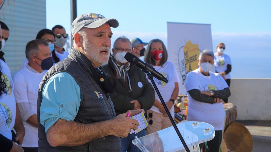 Imagen del archivo del chef José Andrés, que se ha desplazado con su ONG WCK a la frontera polaco-ucraniana para prestar ayuda a los refugiados por la invasión rusa. EFE /Luis G Morera/Archivo