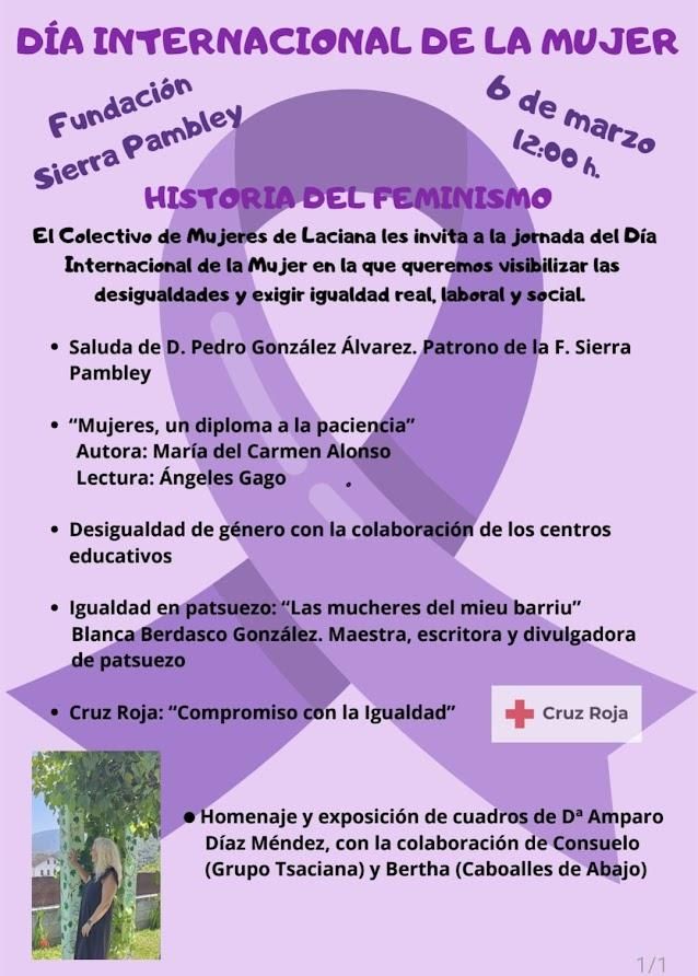 El Colectivo de Mujeres de Laciana organiza actividades del 8M.