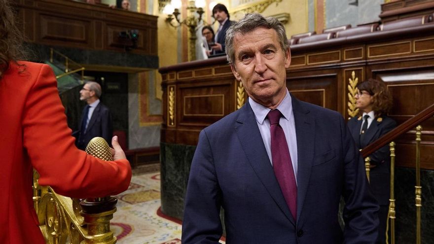Feijóo, en el Congreso