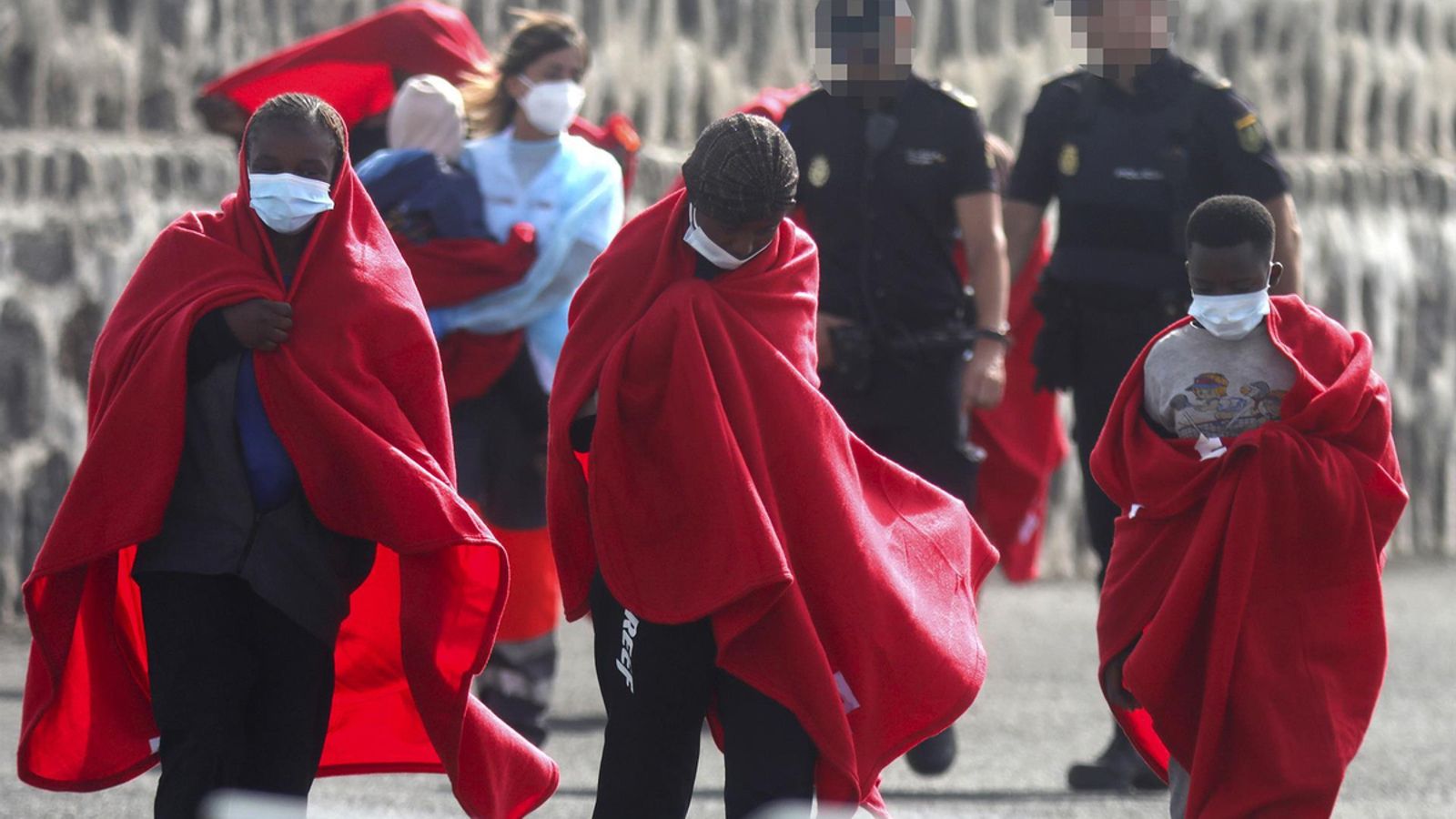 Emigrantes en Canarias