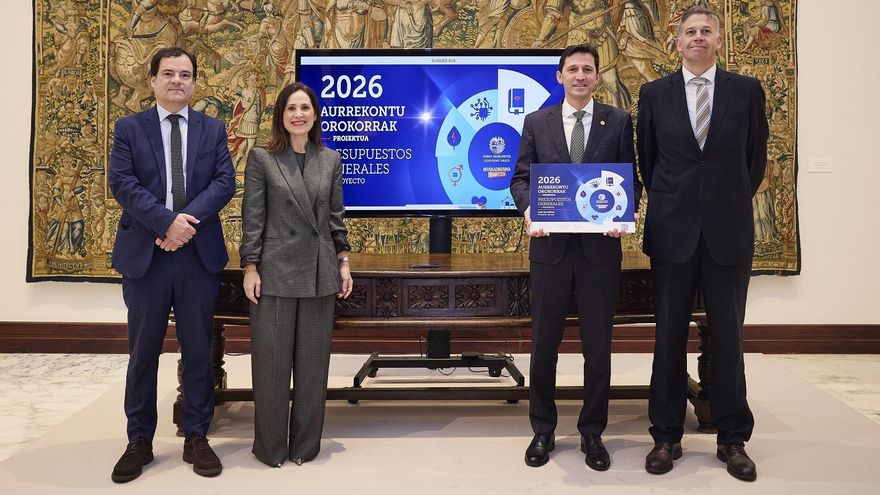 Los altos cargos y asesores del Gobierno de Pradales pasarán de 480 a 497 en 2026, según los presupuestos