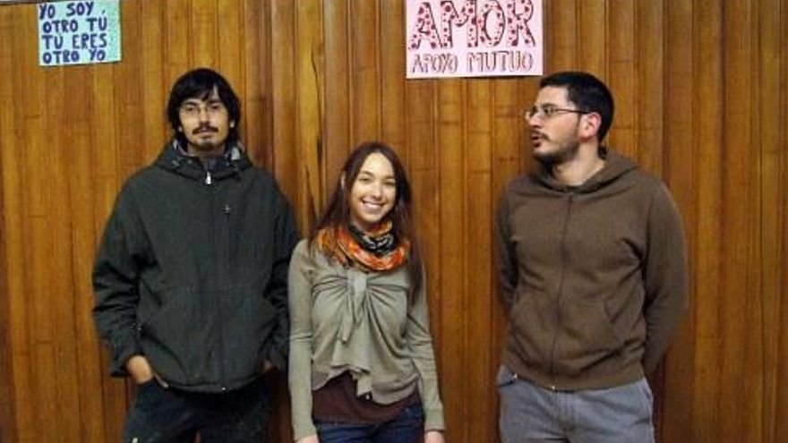 Algunos representantes de la reunión.