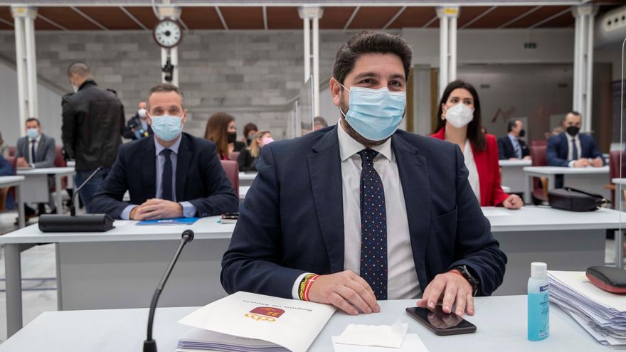 El presidente de la Comunidad de Murcia Fernando López Miras. EFE/Marcial Guillén/Archivo