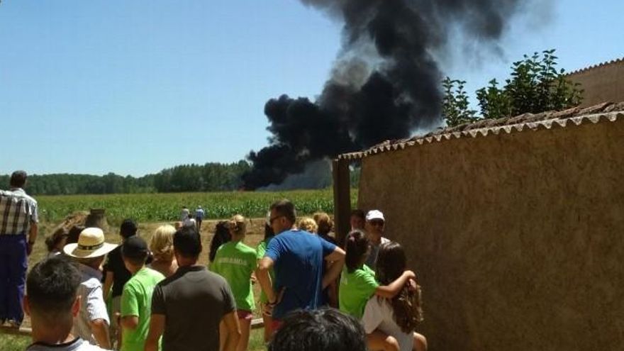 Preocupación entre los vecinos. / Foto Diego Díaz