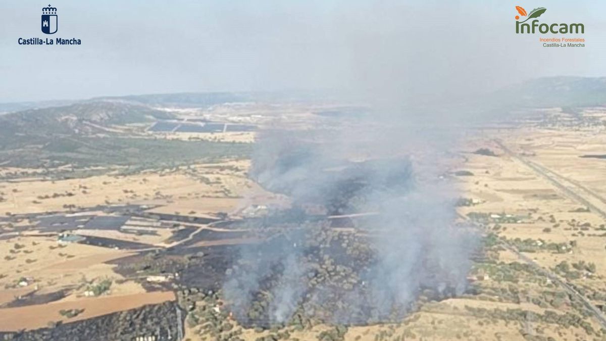 Incendio de Brazatortas (Ciudad Real)