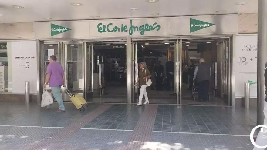 El Corte Inglés, cerrado por el apagón