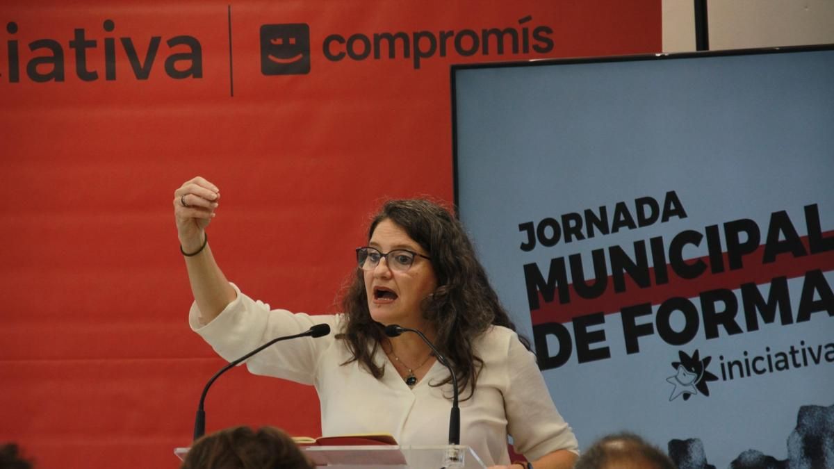 Oltra, sobre las políticas bipartidistas en vivienda: "Hablan de Maricarmen, pero ha quedado demostrado para quién gobierna cada uno"