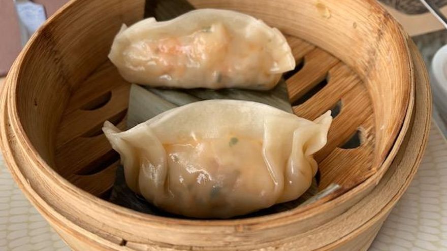 Gyoza de langostinos