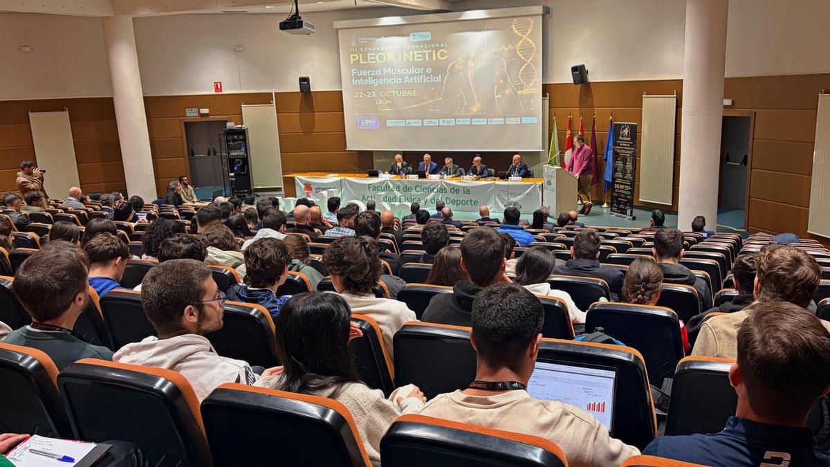 Unos 250 expertos de diez países evalúan en León el potencial de la IA para medir la fuerza muscular