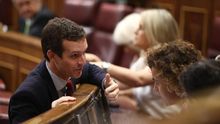 Dolors Montserrat y Pablo Casado en una imagen de archivo
