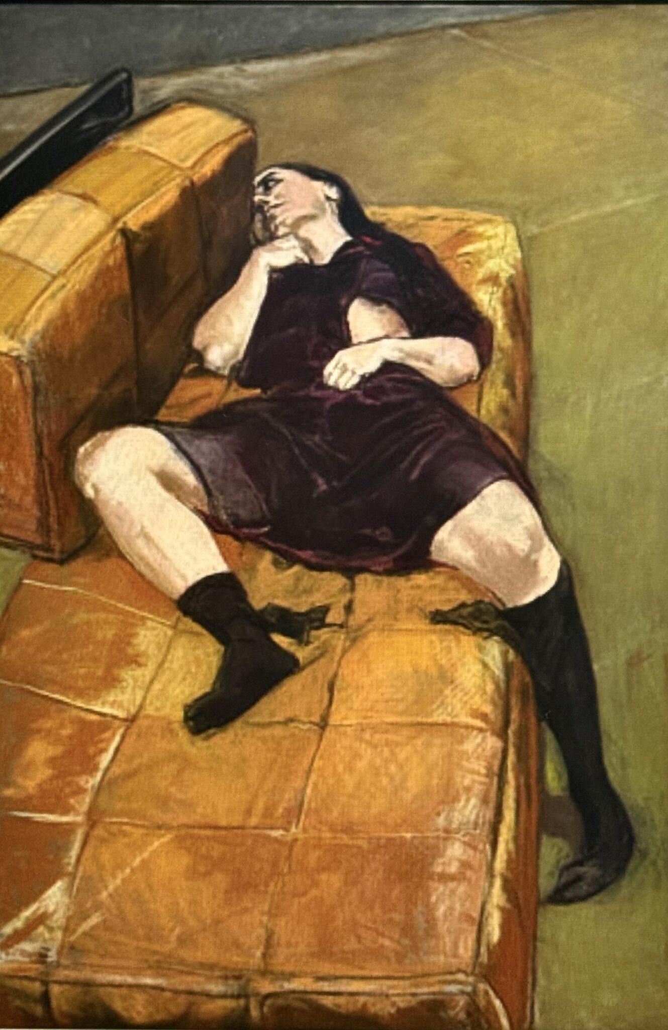 Paula Rego, artista portuguesa feminista, de la serie violencias contra la mujer