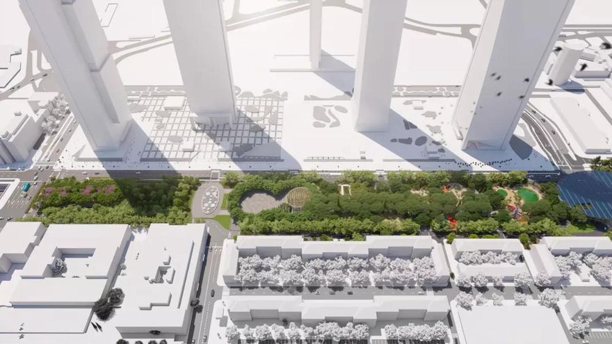 El soterramiento de Parque Castellana causa nuevos cortes al tráfico con la vista puesta en la Operación Chamartín