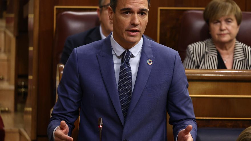 El presidente del Gobierno, Pedro Sánchez