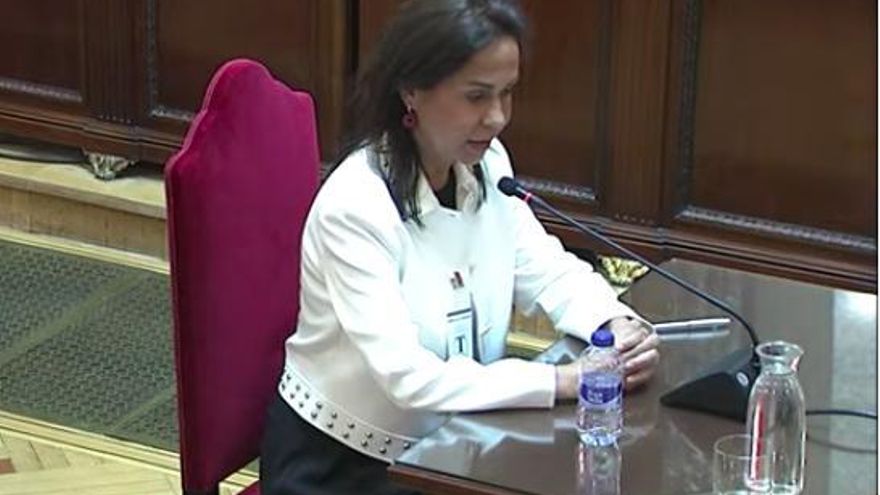 Isabel Pardo de Vera, en el Tribunal Supremo.