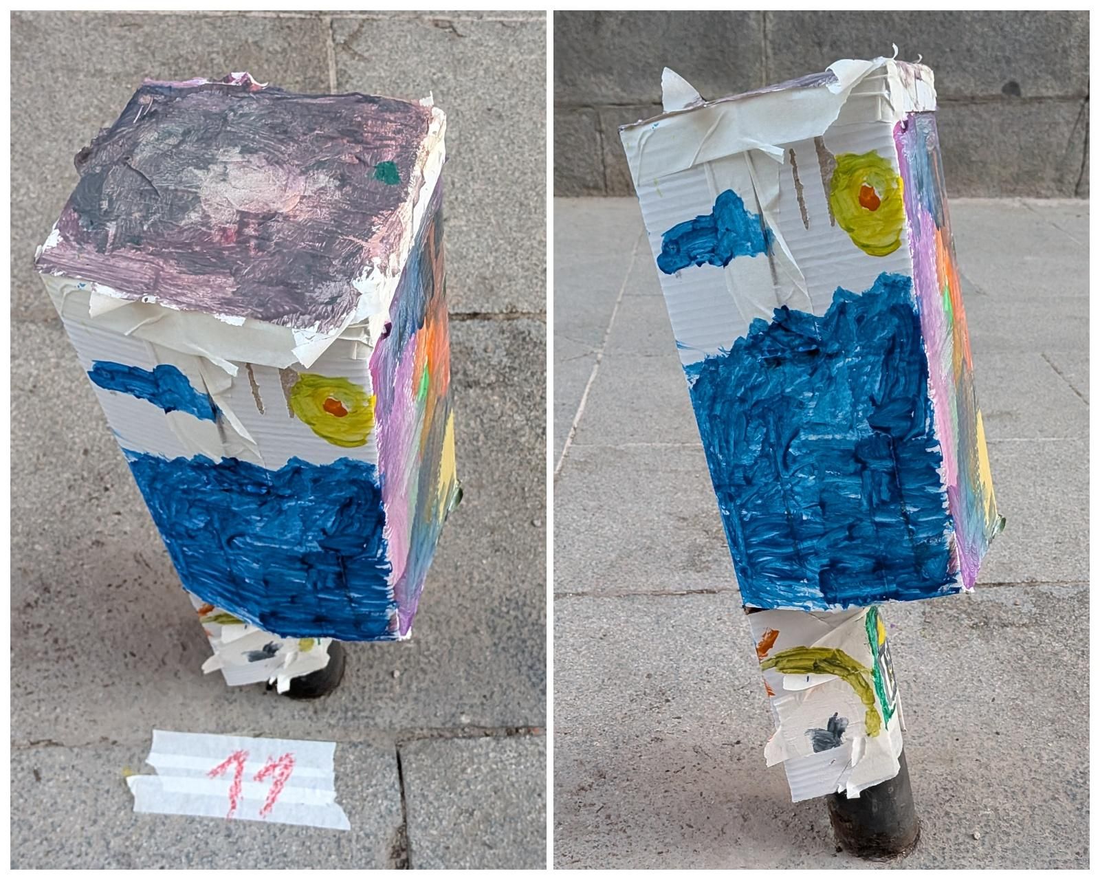 11 - Bolardo tumbado