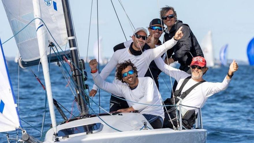 Rayco Tabares, campeón de Europa de J70