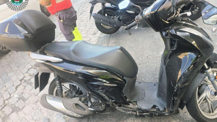 La Policía consigue localizar a un motorista que se dio a la fuga en un accidente de tráfico en Las Palmas