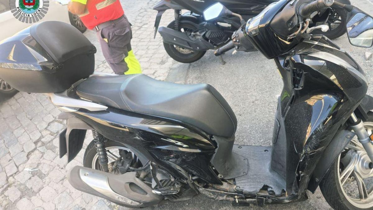 La Policía consigue localizar a un motorista que se dio a la fuga en un accidente de tráfico en Las Palmas