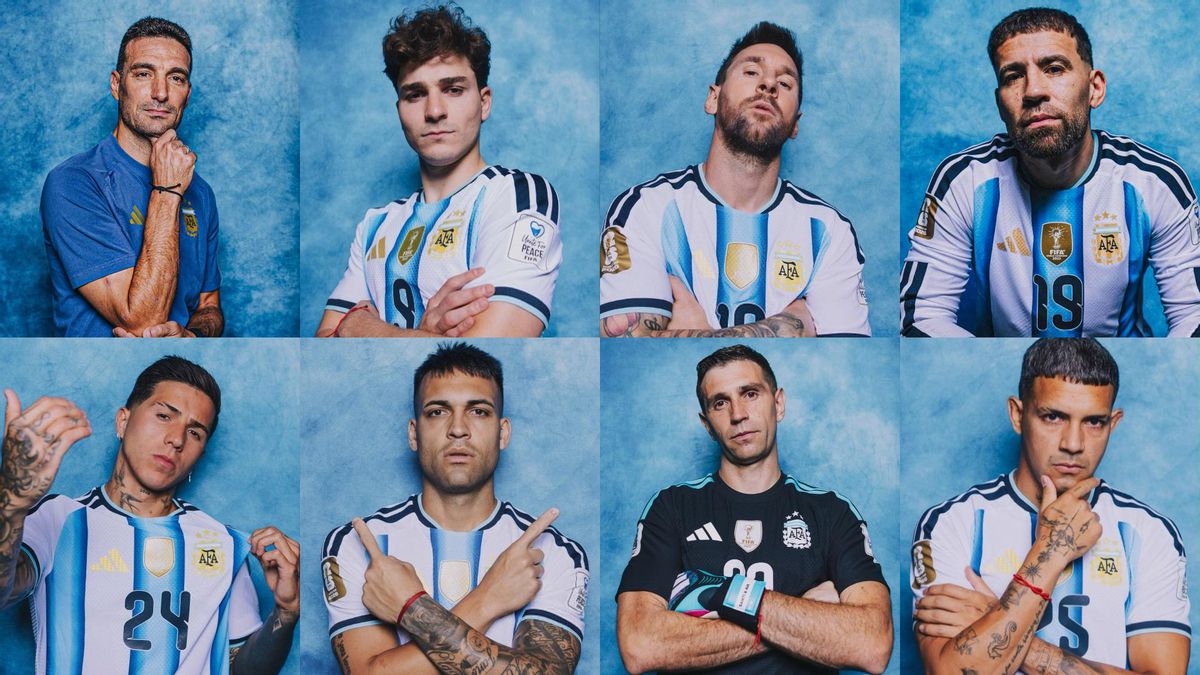 Fotos oficiales de la Selección Argentina para el Mundial 2026