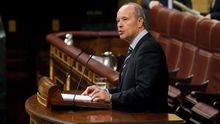 El ministro de Justicia, José Manuel Campo, en una comparecencia en el Congreso.