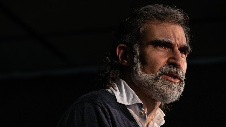 El presidente de Omnium Cultural, Jordi Cuixart. EFE/Enric Fontcuberta/Archivo
