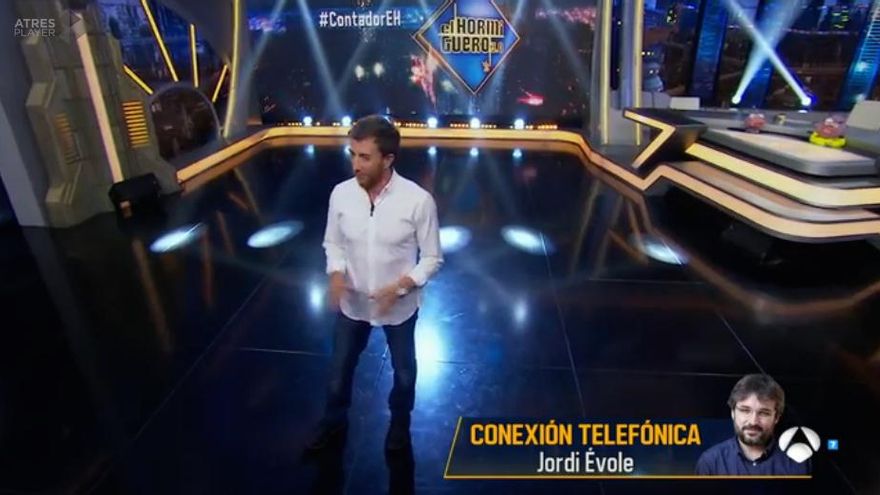 Pablo Motos hablando con Jordi Évole