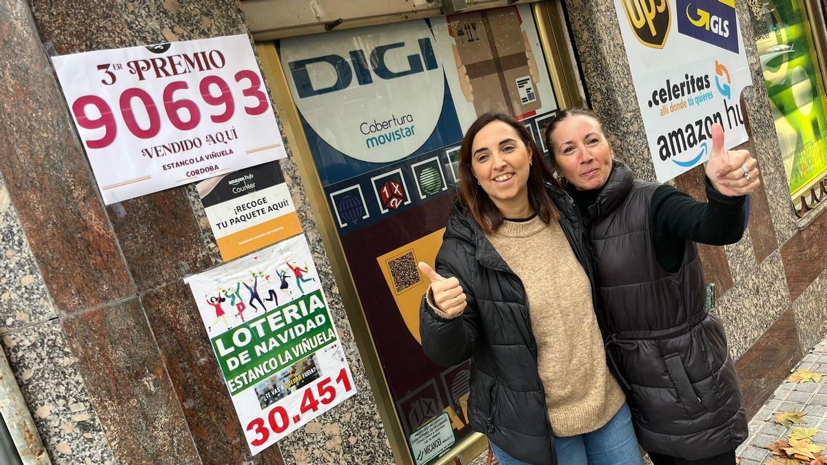 DIRECTO | El tercer premio de la Lotería de Navidad, vendido en Córdoba y Montilla