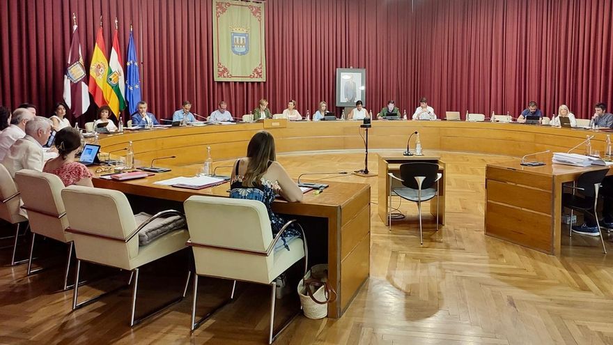 Un pleno tenso termina con Escobar pidiendo "una oportunidad para Logroño" al ministro Puente
