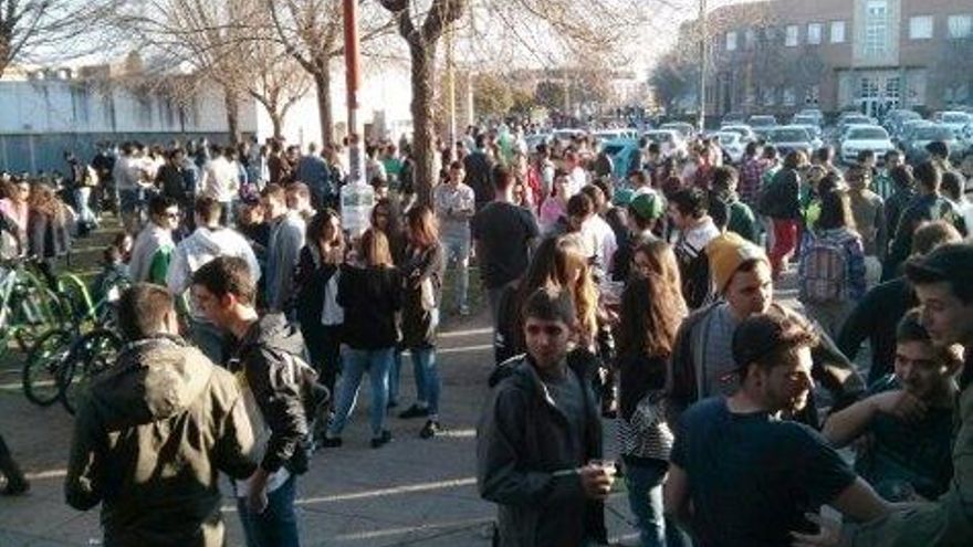 Imagen del campus de Vegazana este miércoles.