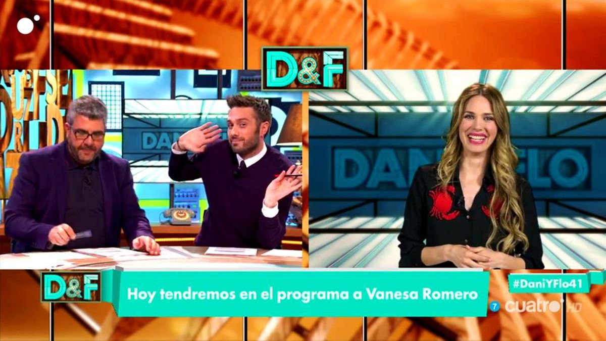 'Dani y Flo' fichan a Vanesa Romero de colaboradora tras su visita