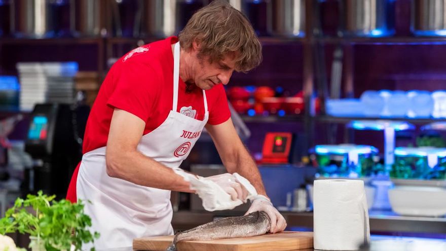 Julian Ianzti, en las cocinas de 'MasterChef Celebrity'