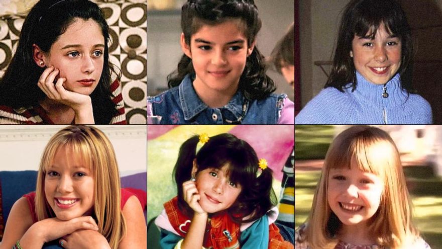 El Día Internacional de la Niña, con seis actrices que han "crecido" en la TV