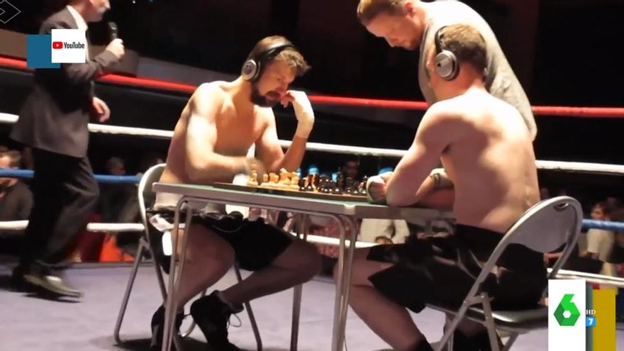 Imagen del chess boxing
