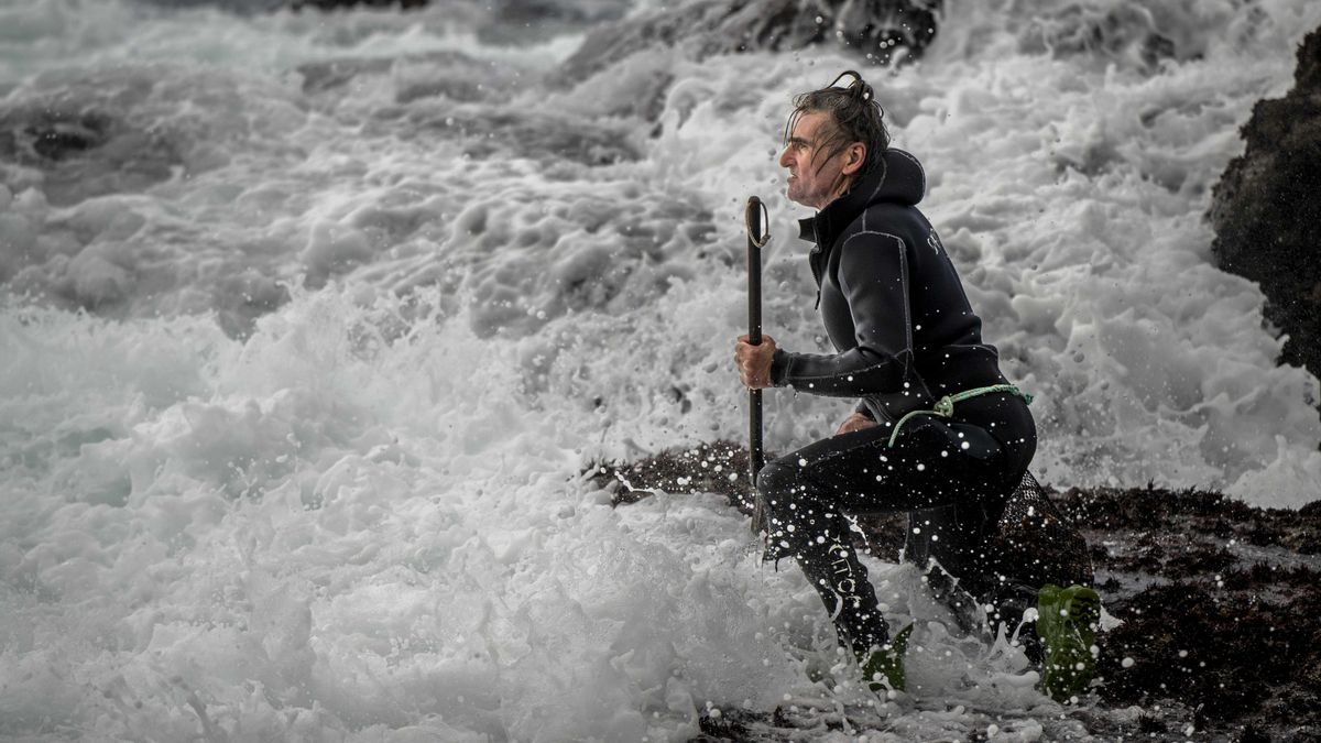 Percebeiros en O Roncudo