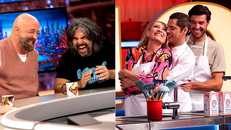 'El Hormiguero' (15.3%) lidera un día más el access y 'MasterChef Celebrity' (13.8%) mantiene el control de la noche del lunes