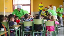 Un comedor escolar.