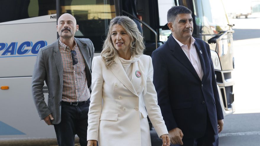 Yolanda Díaz visita este jueves los astilleros de Navantia en la ría de Ferrol, donde se reunirá con la dirección y representantes sindicales.