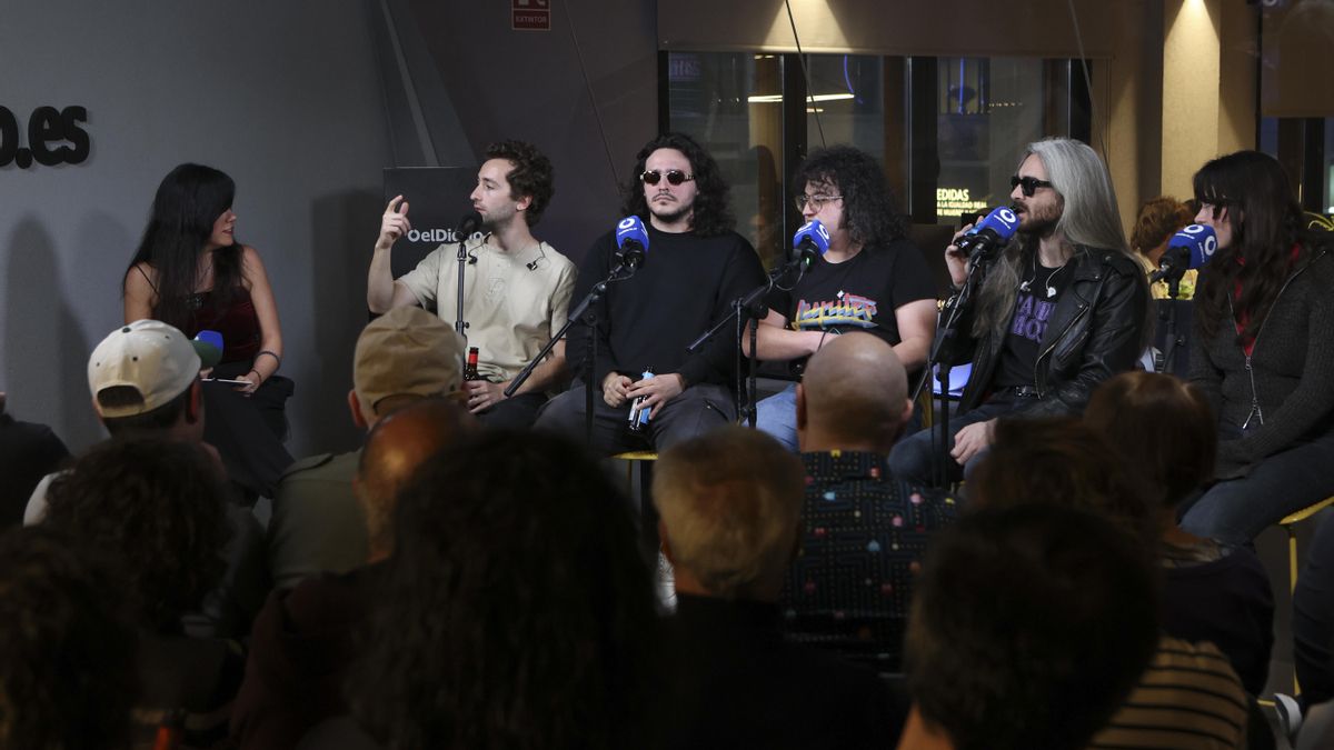 La banda Alcala Norte en la redacción de elDiario.es