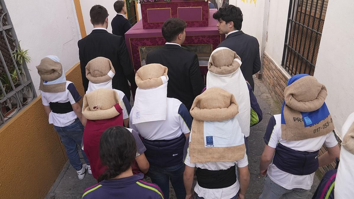 Procesión infantil del Colegio FEC Sagrada Familia