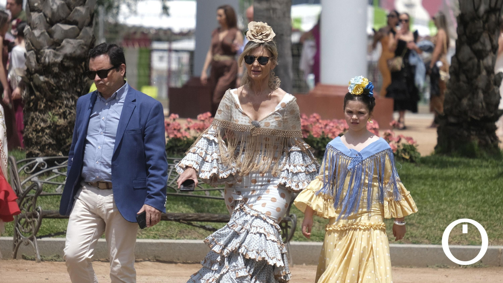 Ambiente de viernes en la Feria de Córdoba.