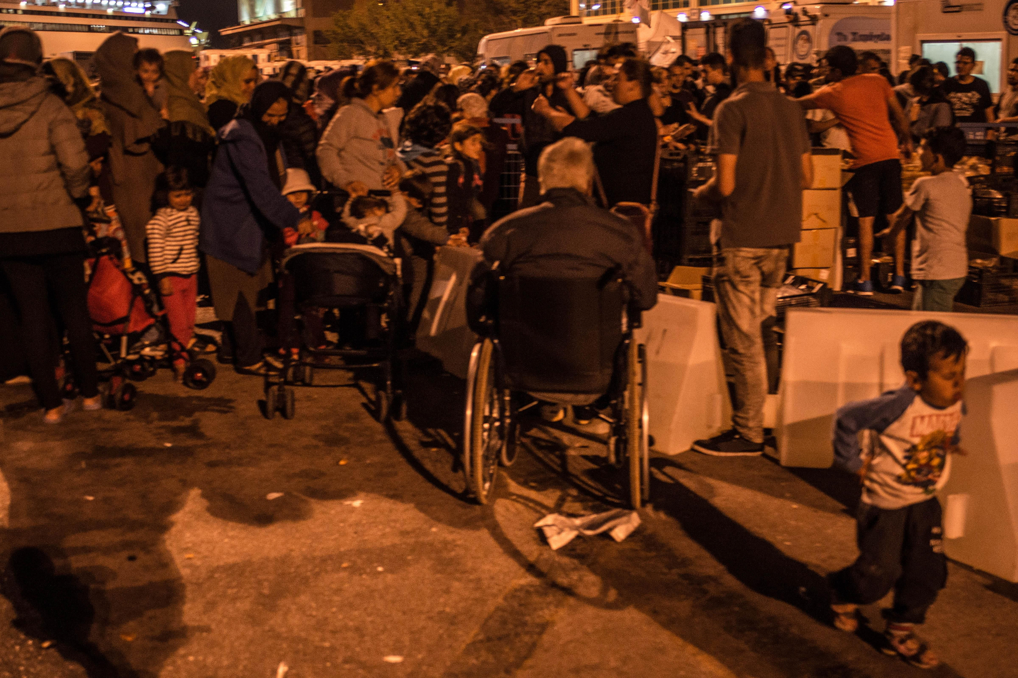 Refugiados en el Puerto del Pireo, Atenas (ANKOR RAMOS)