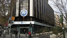 Sede del PP en la calle de Génova de Madrid.