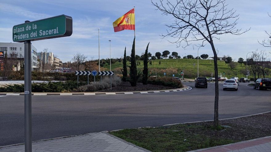 La glorieta del barrio de Arroyo del Fresno (Madrid) que se renombrará como Torcuato Fernández-Miranda.