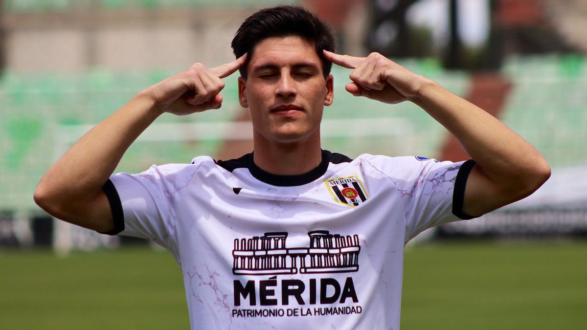 Juanjo Sánchez, en el Mérida