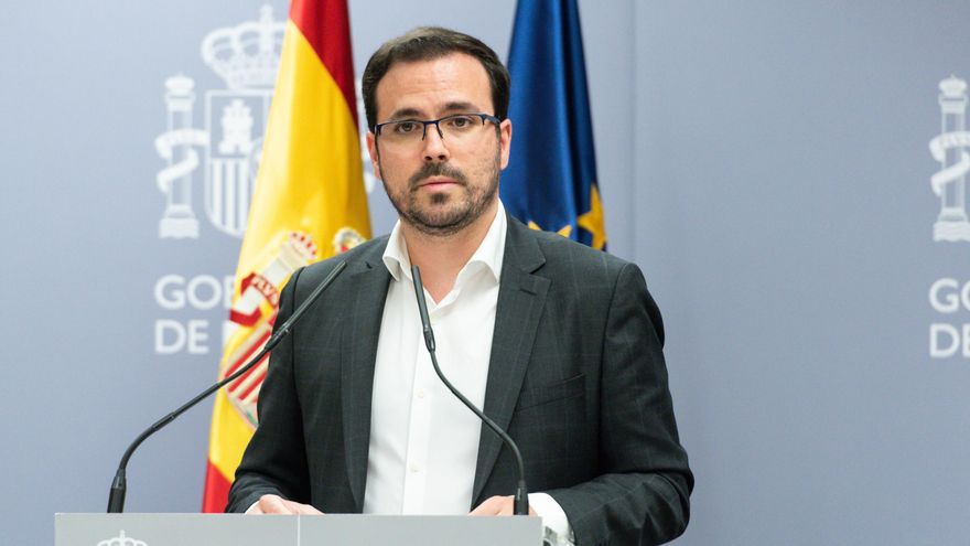 El ministro de Consumo, Alberto Garzón.