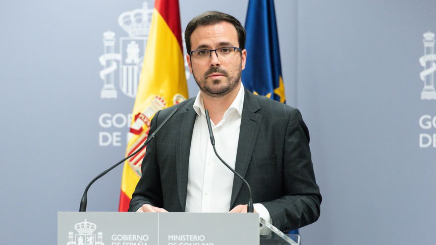 El ministro de Consumo, Alberto Garzón.