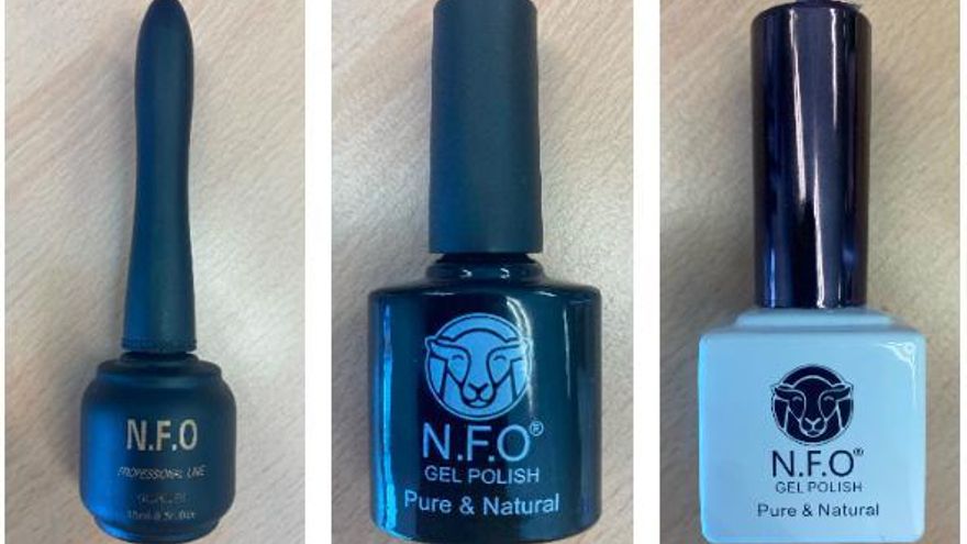 Retiran del mercado varios esmaltes de uñas por contener sustancias prohibidas