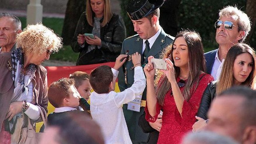 Peio García / ICAL Acto institucional con motivo de la festividad de la Virgen del Pilar, patrona de la Guardia Civil, en León