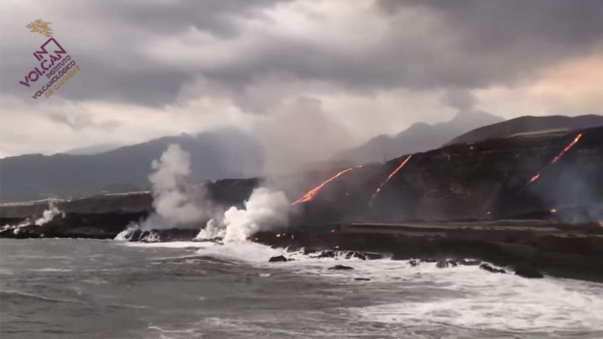 La línea de la costa de La Palma avanza 30 metros en la playa de Los Guirres